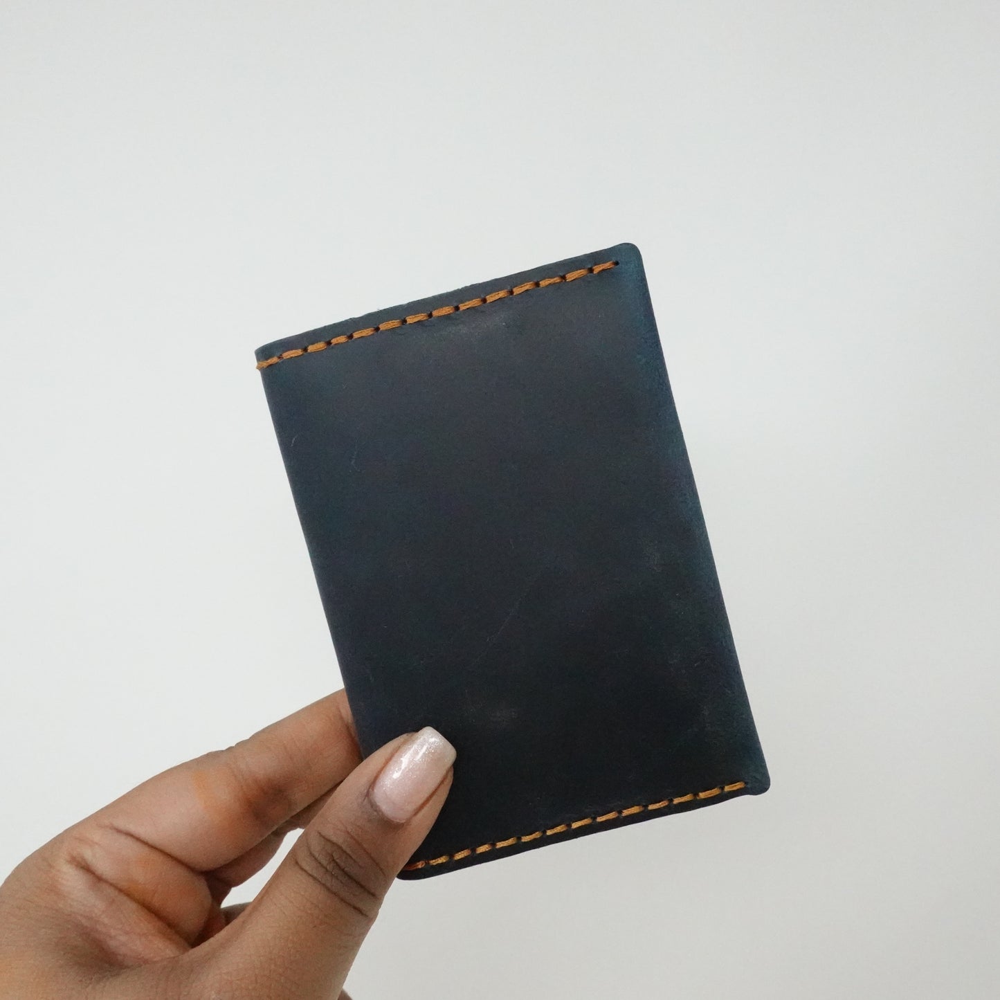 Genuine Leather Slim Card Case Wallet