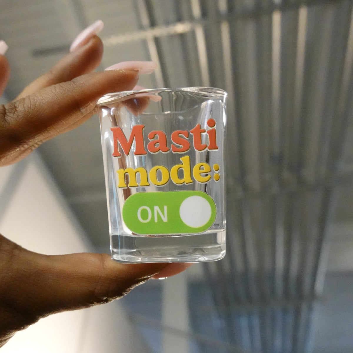 Masti Mode: ON Shot Glass
