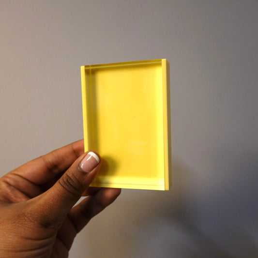 Instax Mini Frame Acrylic - Yellow