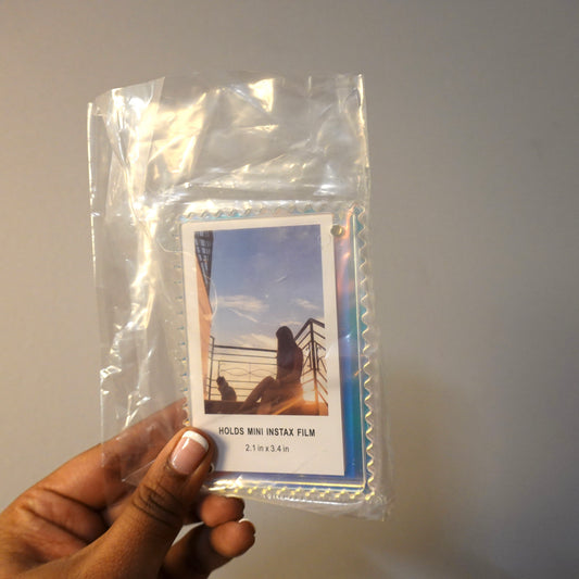 Instax Mini Frame Acrylic Magnetic - Iridescent