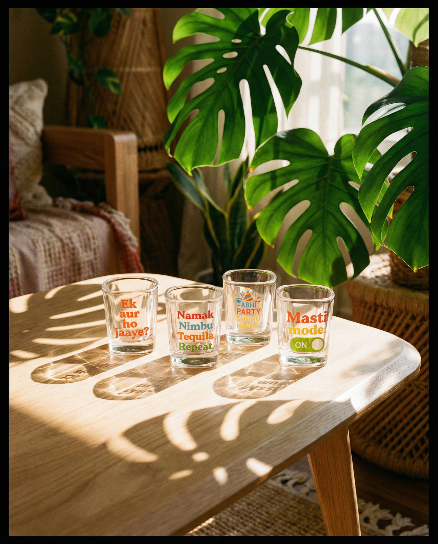 Abhi Toh Party Shuru Hui Hai Shot Glass