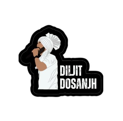 Diljit Dosanjh 2x2 Sticker