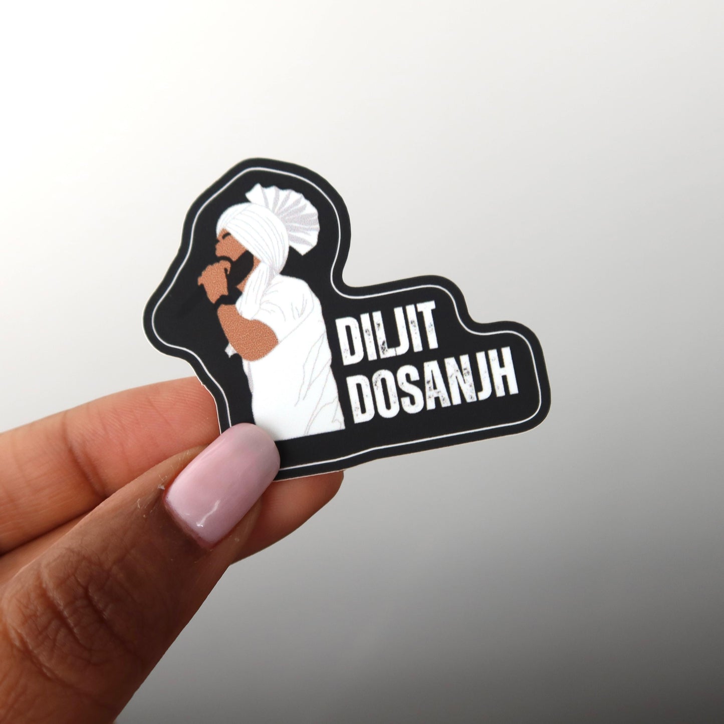 Diljit Dosanjh 2x2 Sticker