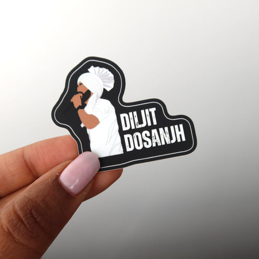 Diljit Dosanjh 2x2 Sticker