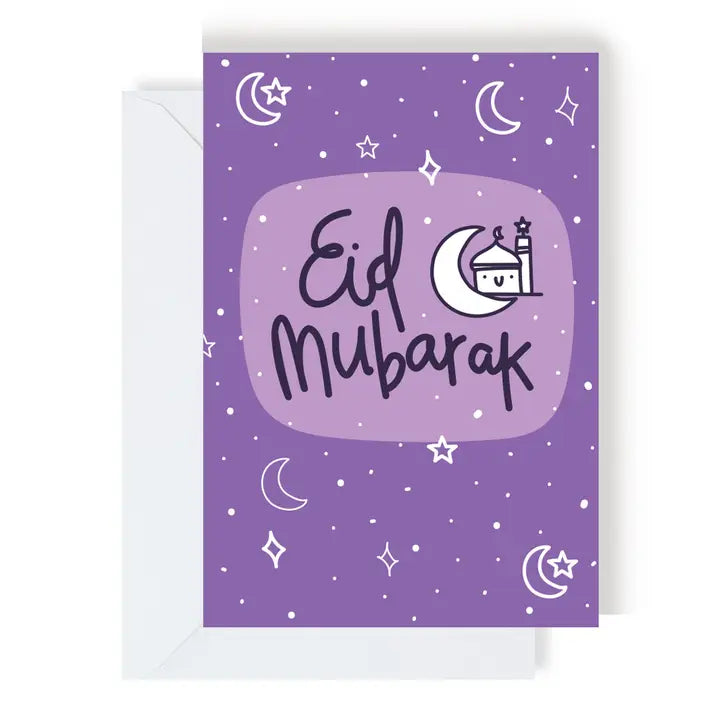 Eid Mubarak Greeting Card