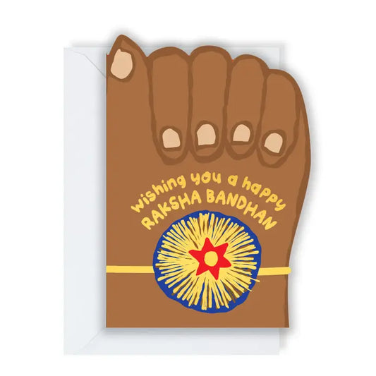 Retro Rakhi Card