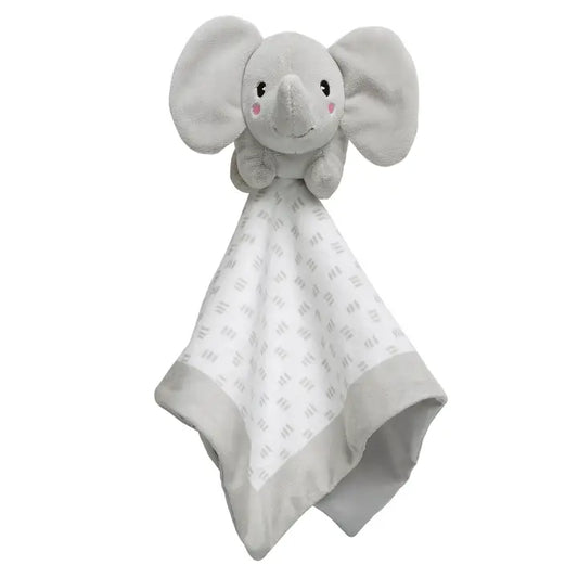 Elephant Baby Lovey Blanket, Gray