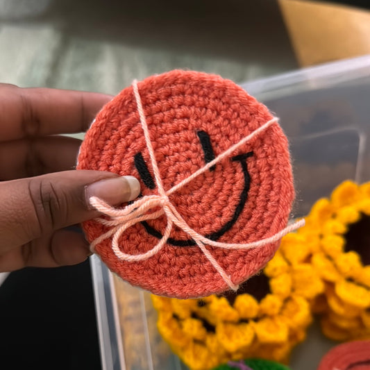 CraftTunnel Smiley Coaster Set of 4