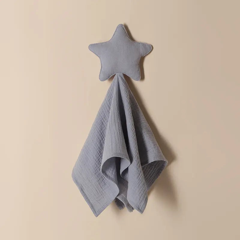Security Blanket/ Lovey - Star - Gray