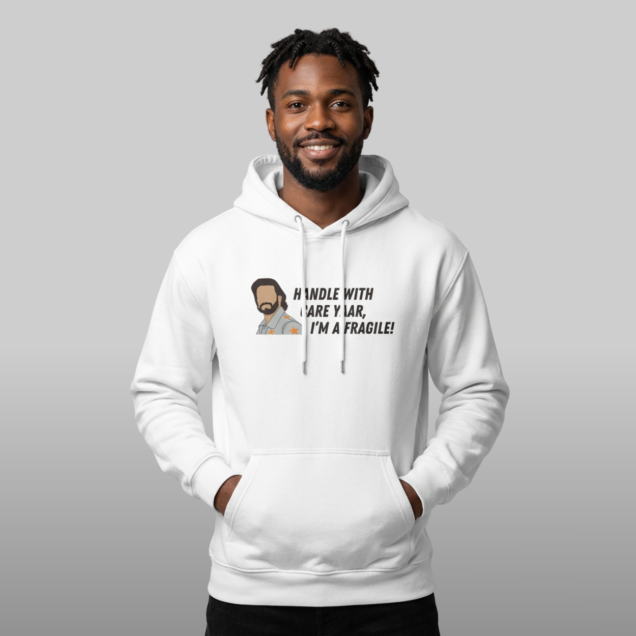 Handle With Care I'm A Fragile Hoodie