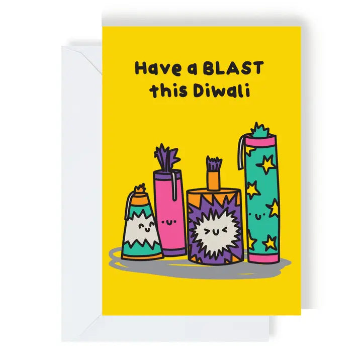 Have A Blast Diwali Greeting Card