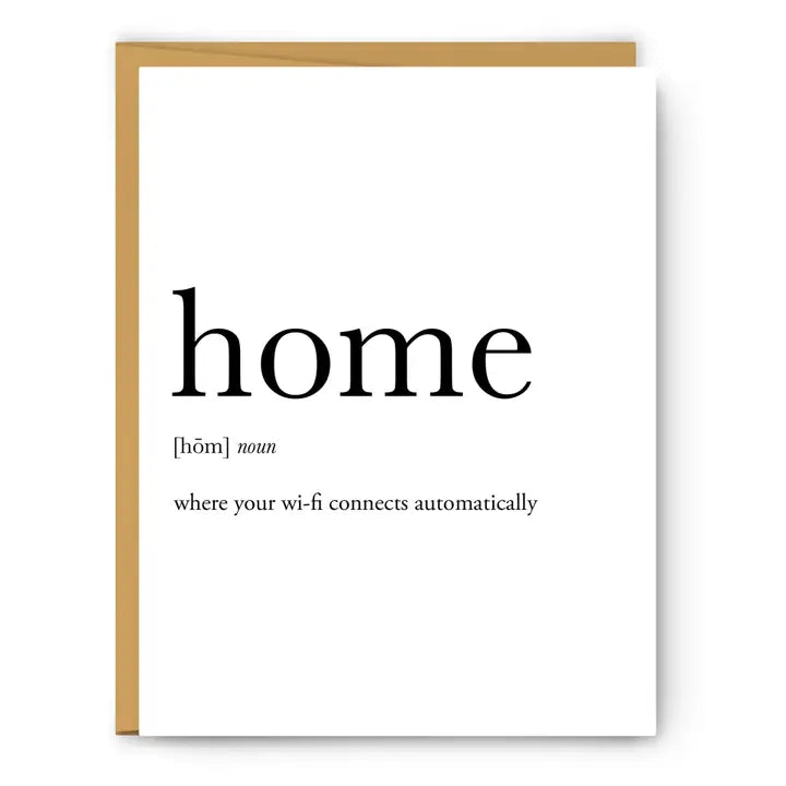 Home Wi-Fi Definition - Everyday Card