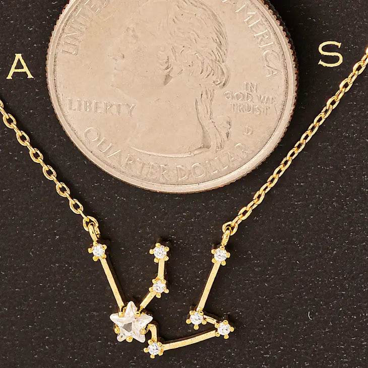 Secret Box Aquarius Constellation Necklace