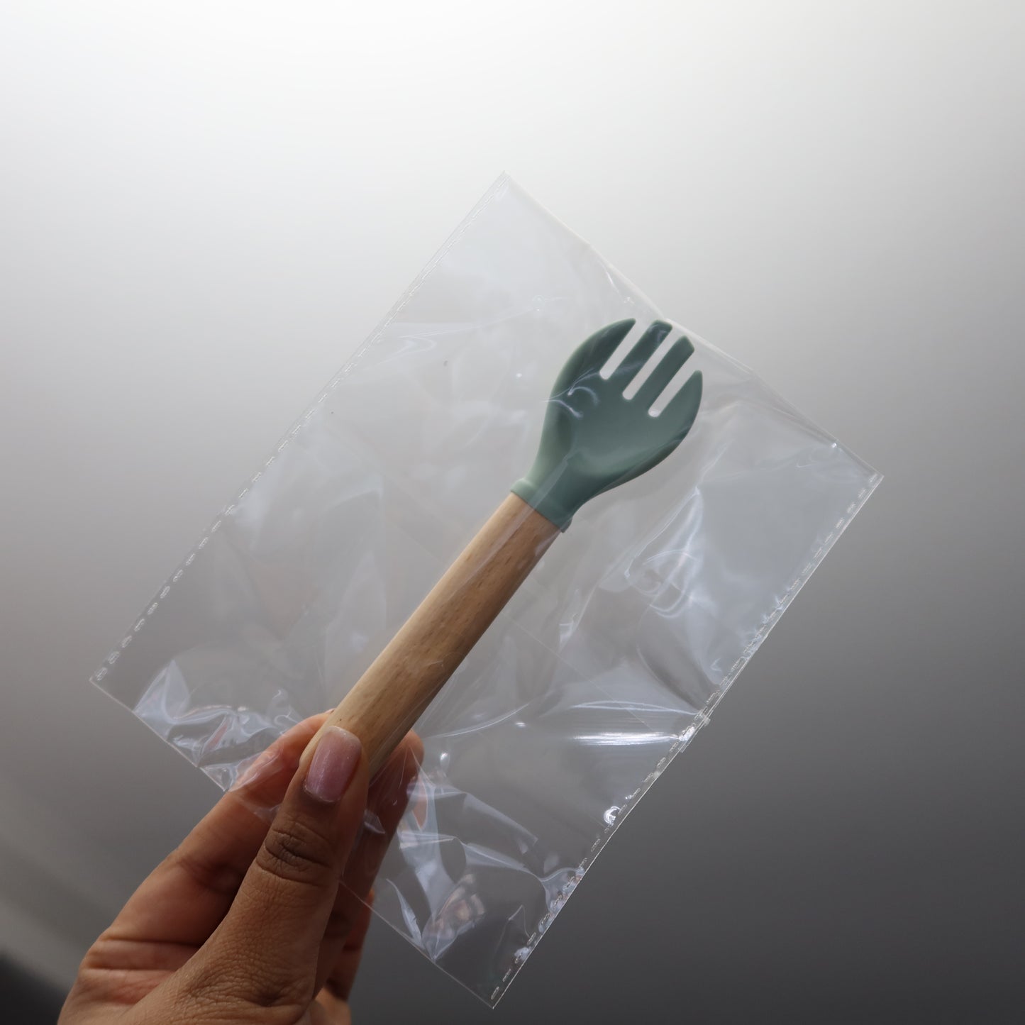 Silicone Baby Forks - Mint