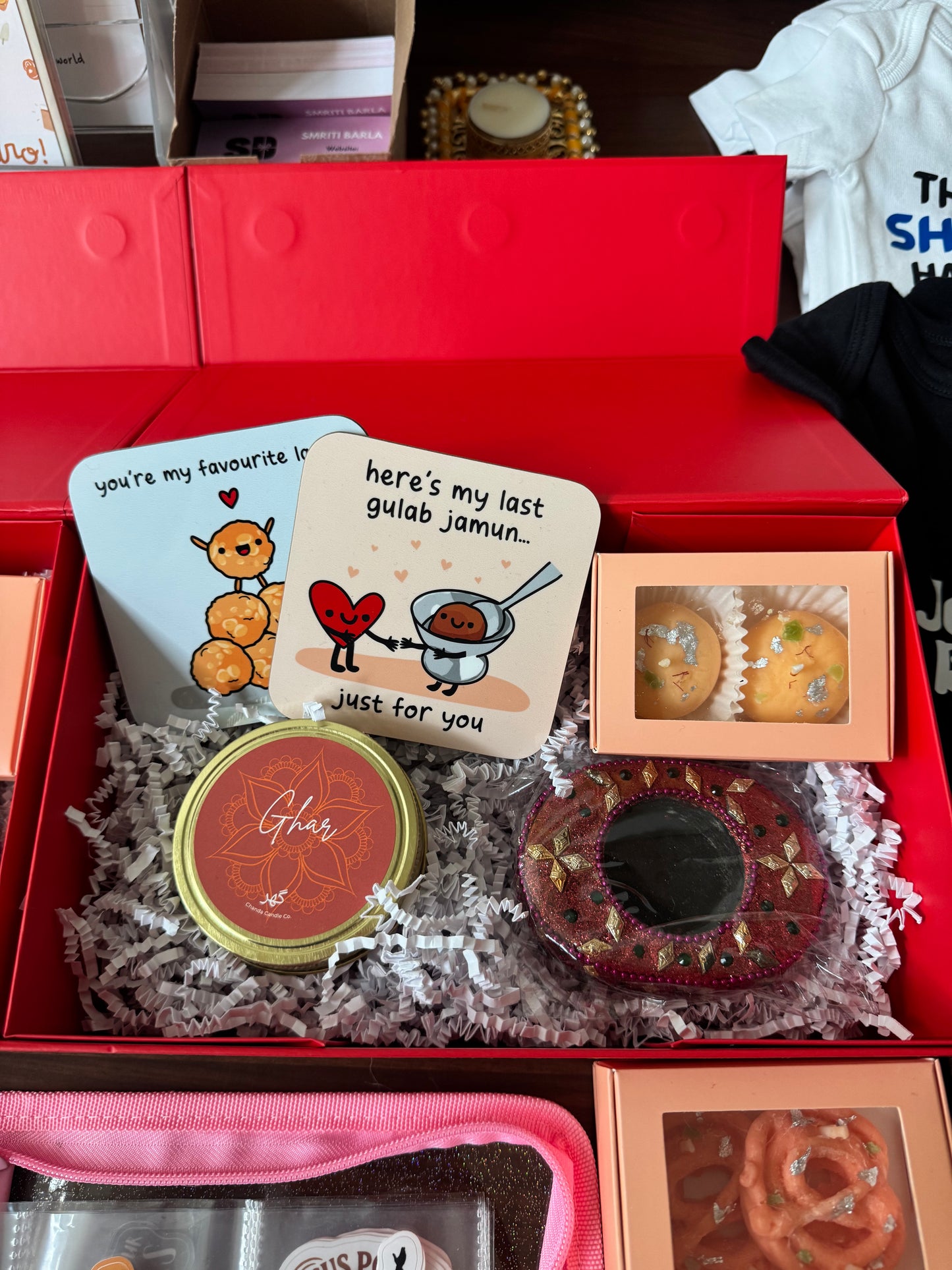 Diwali Gift Box - Ghar & Kesar Pedha