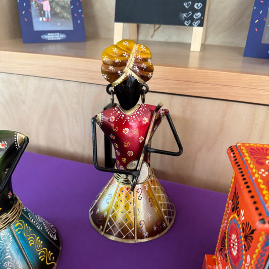 Varandah Handcrafted Iron Musician Figurines – Rajasthani Folk Collection