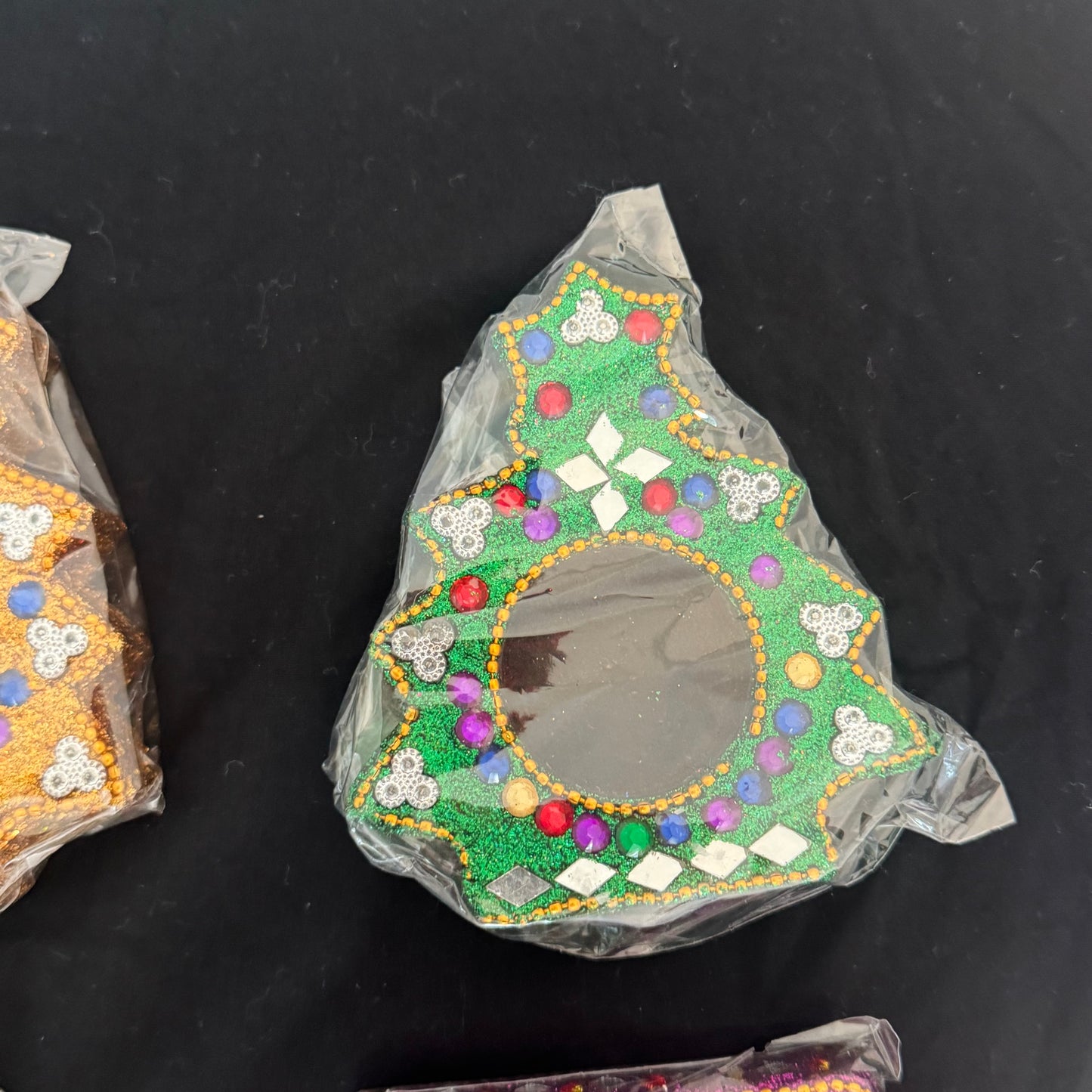 Varandah Tea Light Holder - Christmas Tree Green