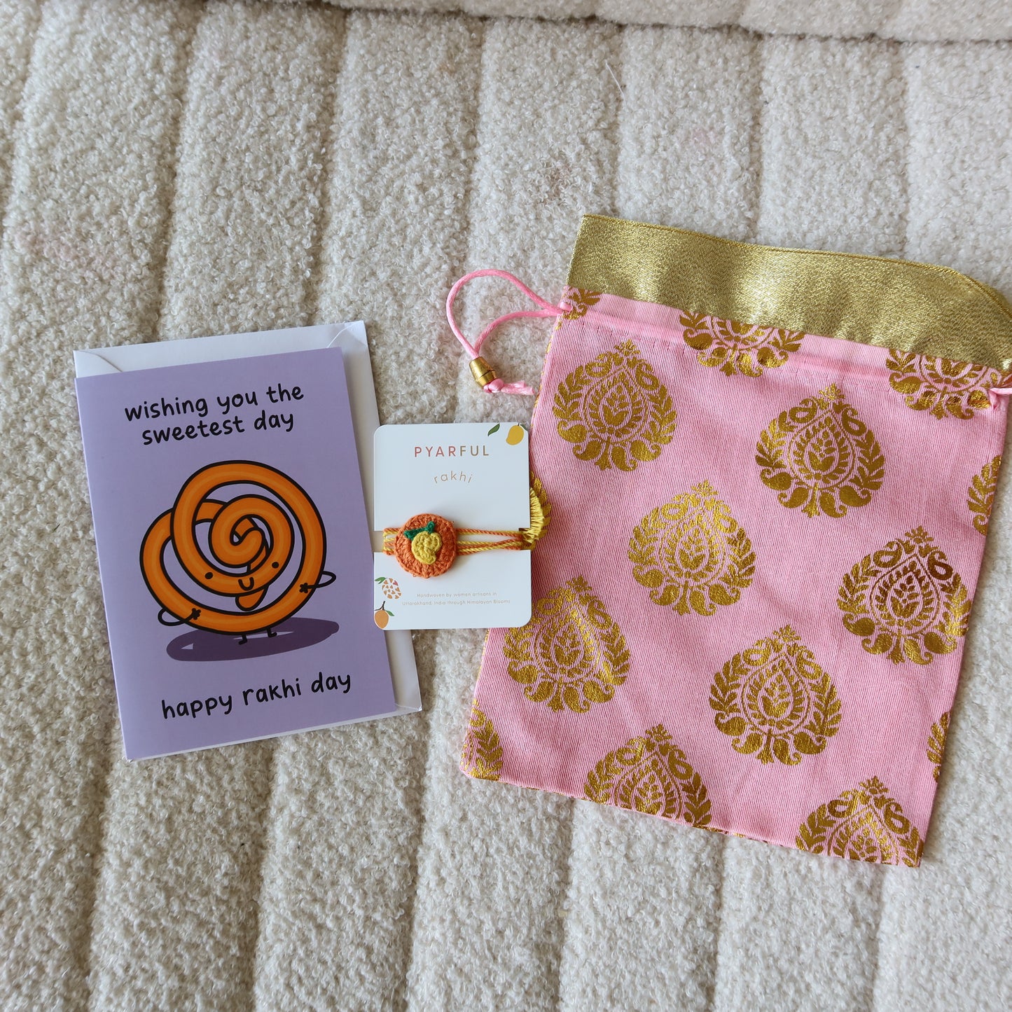 Sweetest Day Jalebi Rakhi Bundle
