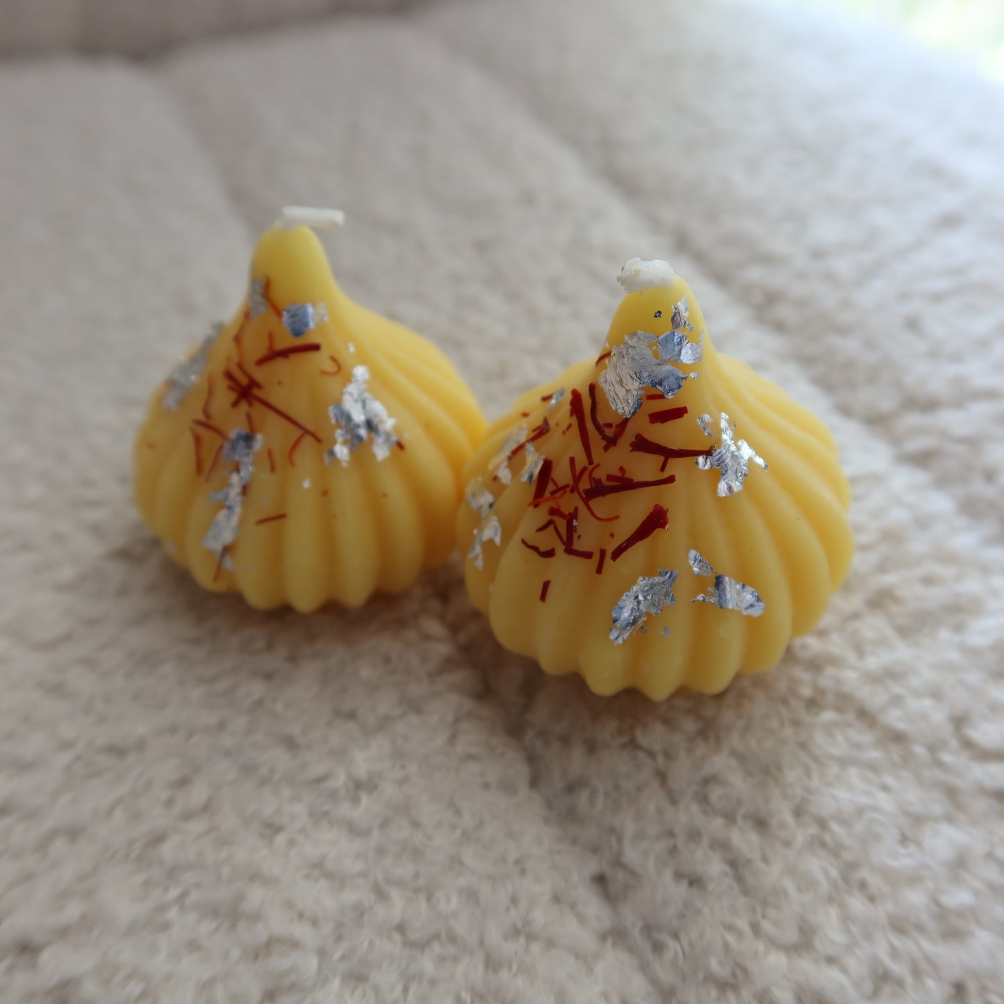 Modak Candle – Set of 2 | Handmade Soy Wax | Honeysuckle Jasmine Scent