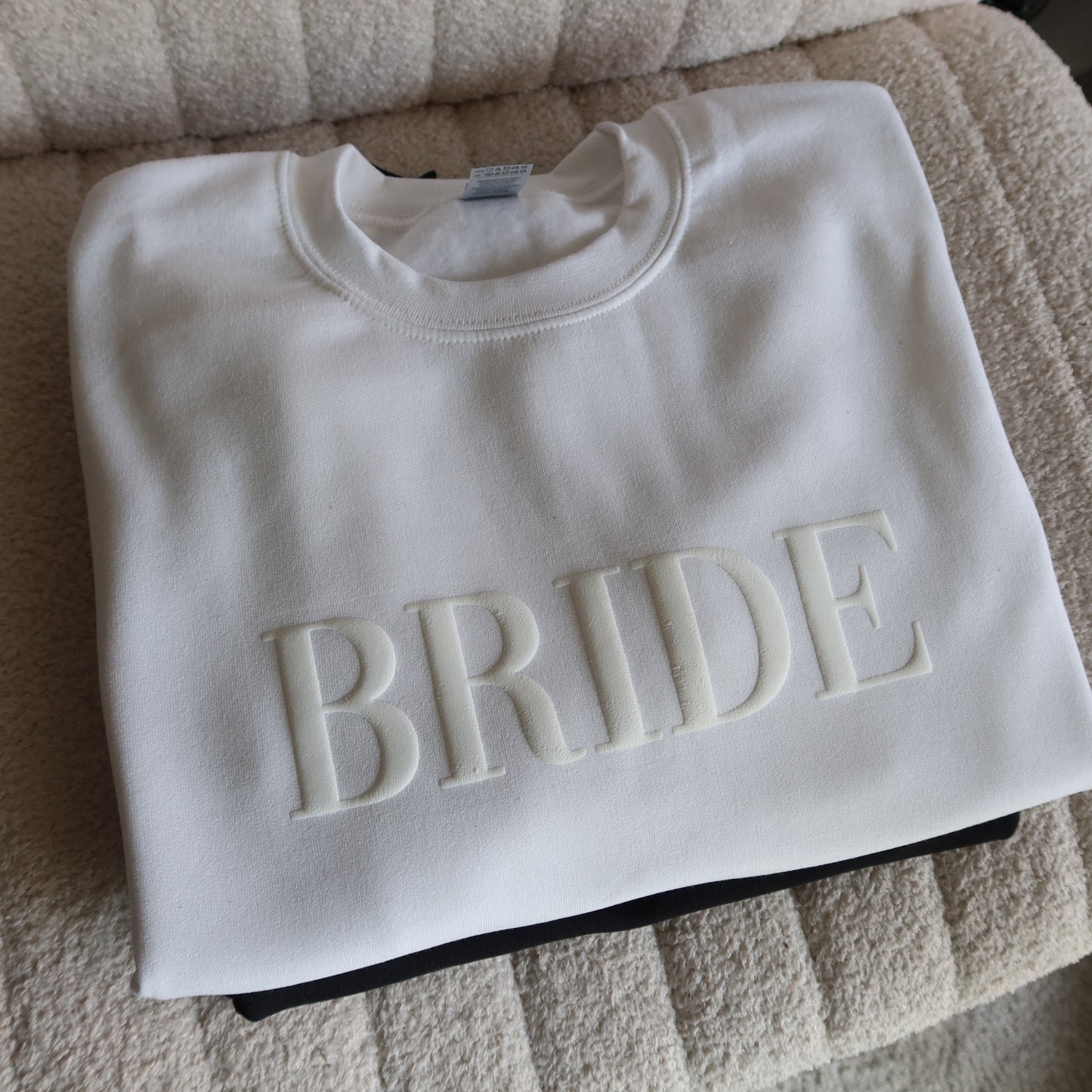 BRIDE Puff Print Crewneck
