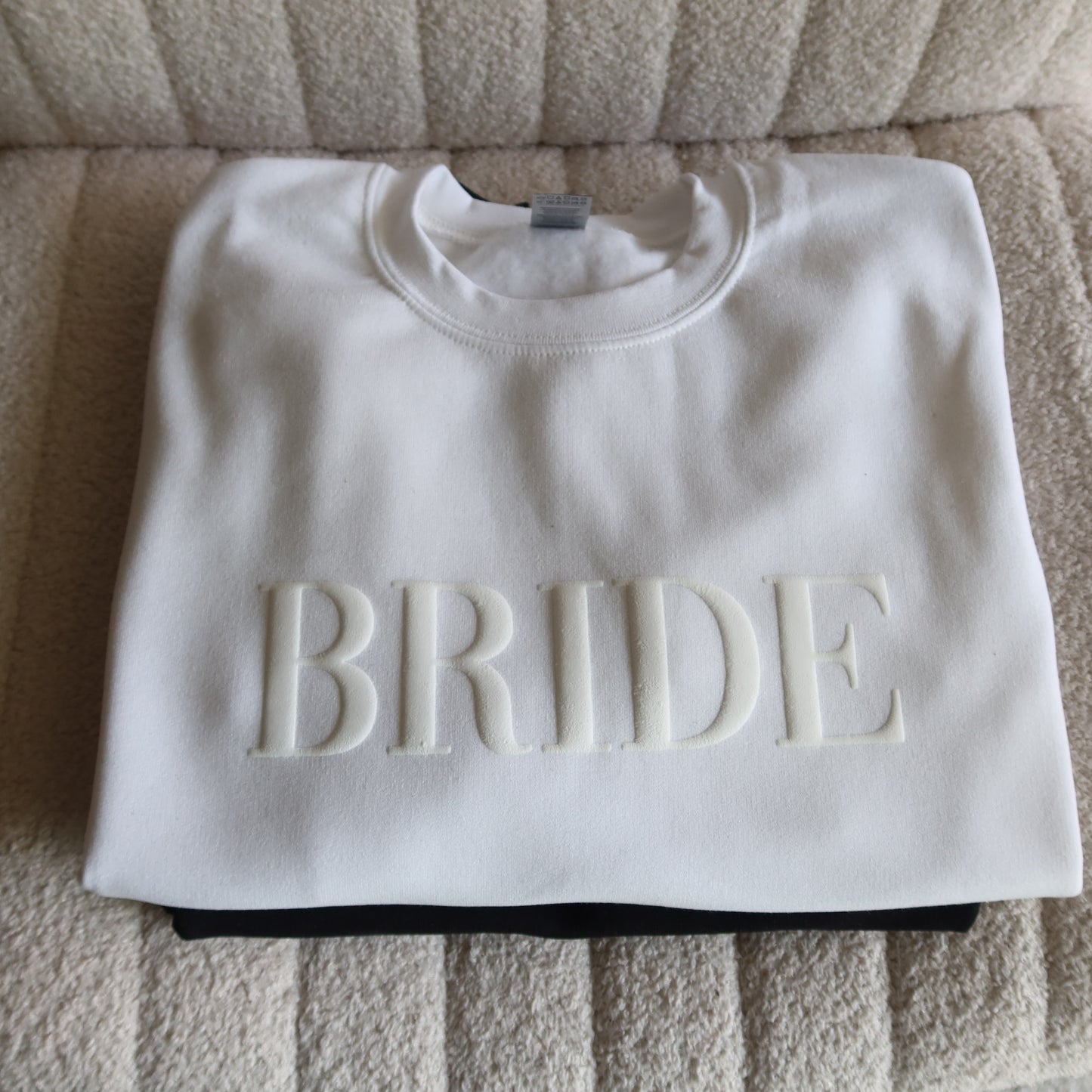 BRIDE Puff Print Crewneck