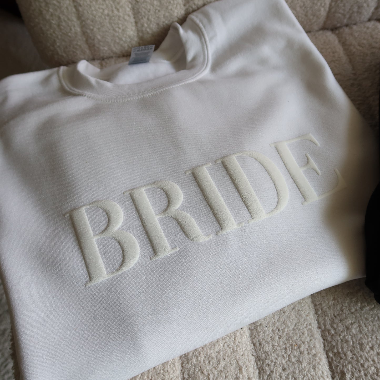 BRIDE Puff Print Crewneck