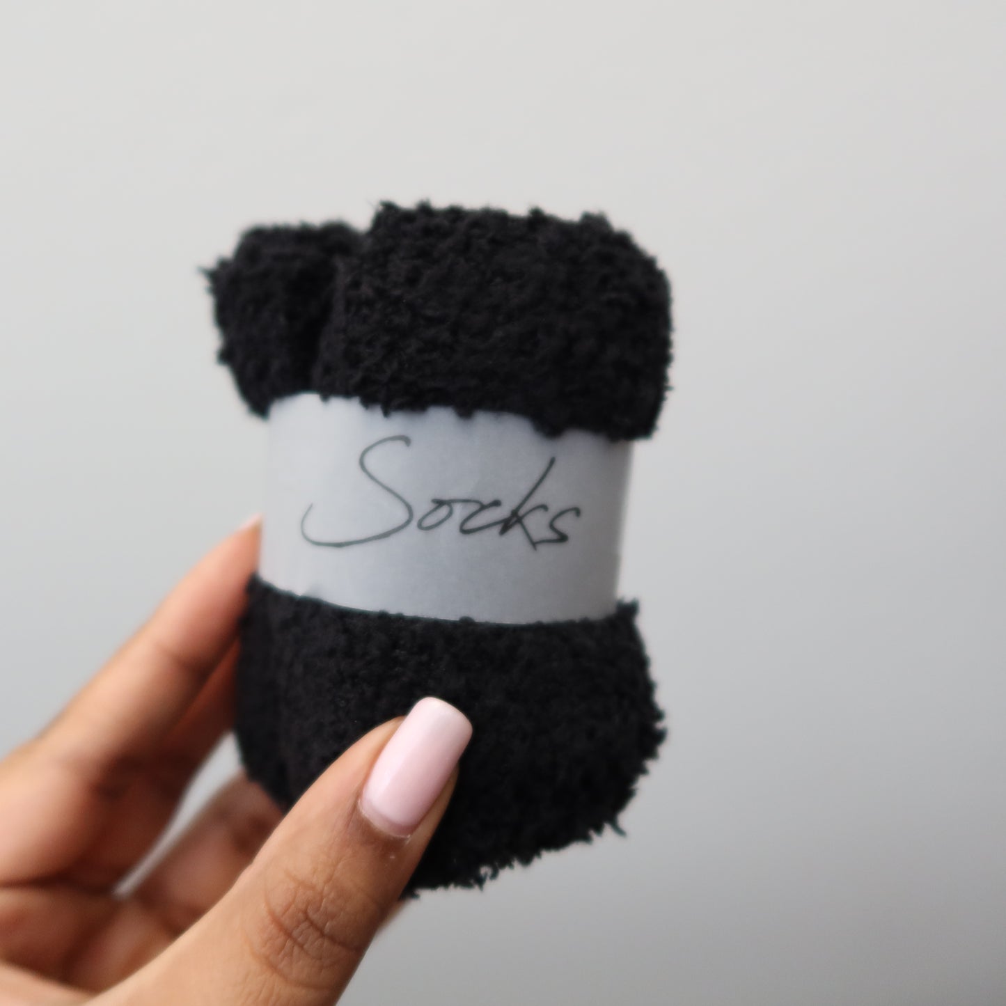 Fuzzy Socks - Black