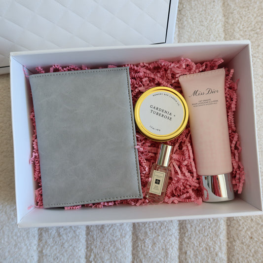 Grey Luxe Travel Gift Set