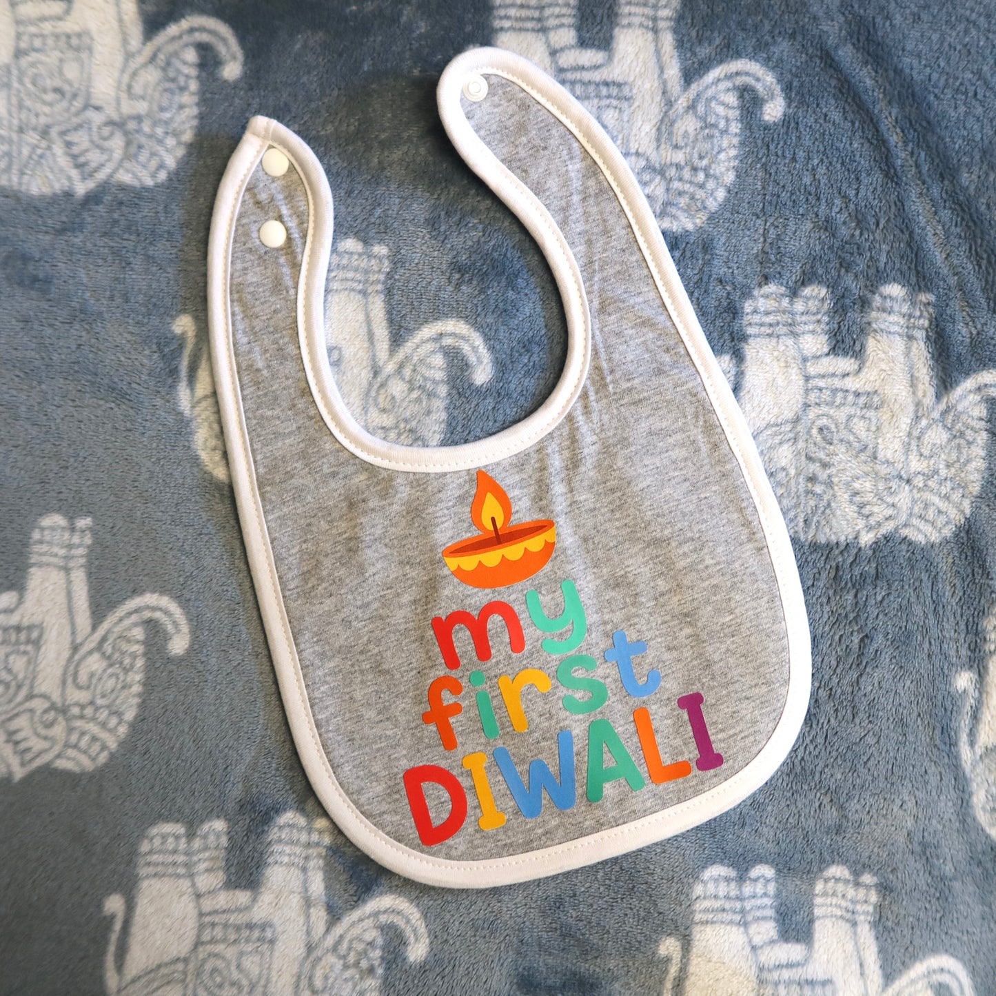 My First Diwali Baby Bib