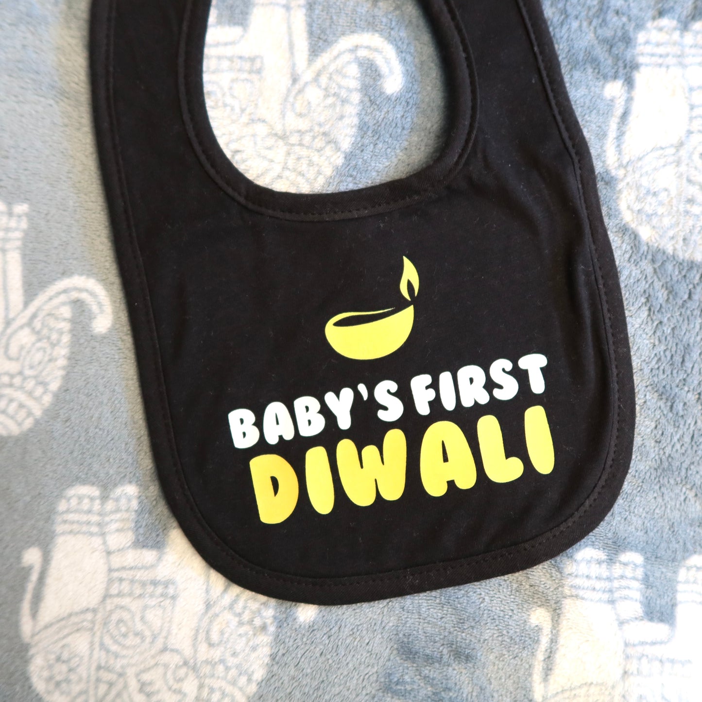 Baby's First Diwali Bib