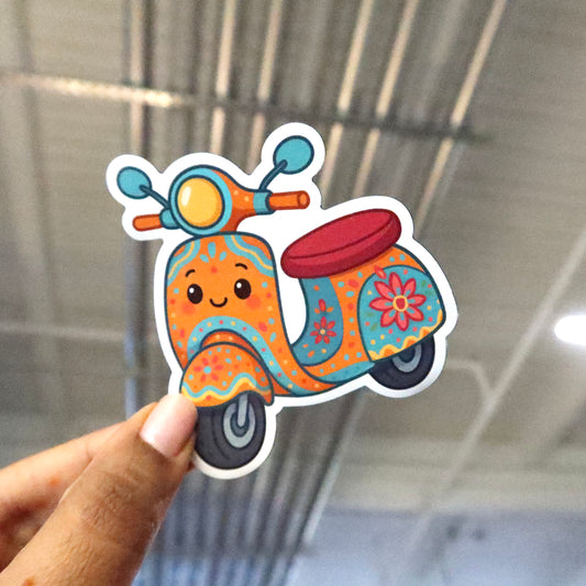 Decorated Scooter Magnet – SD Exclusive