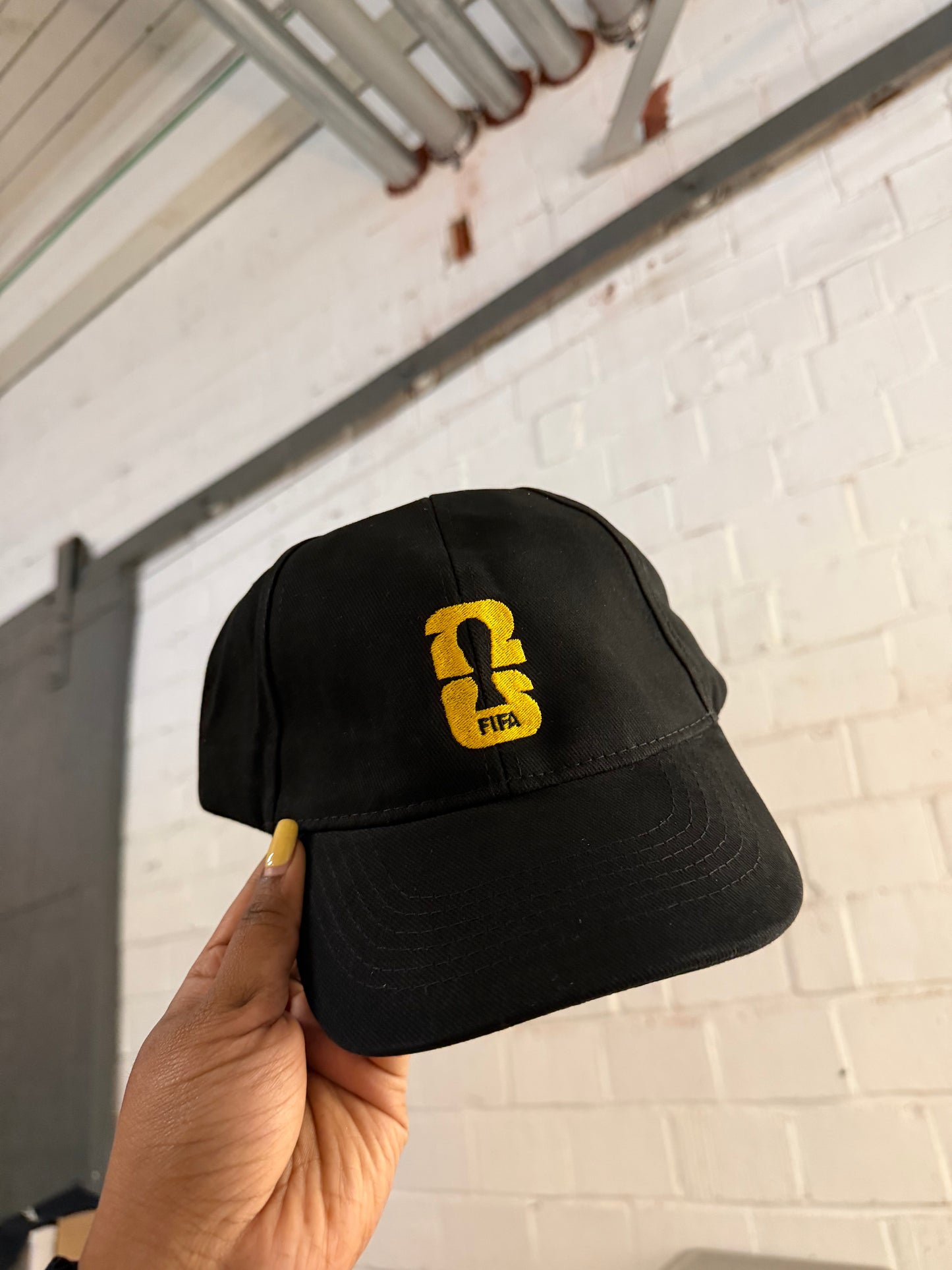 WORLD CUP 2026 Embroidered Cap - Black