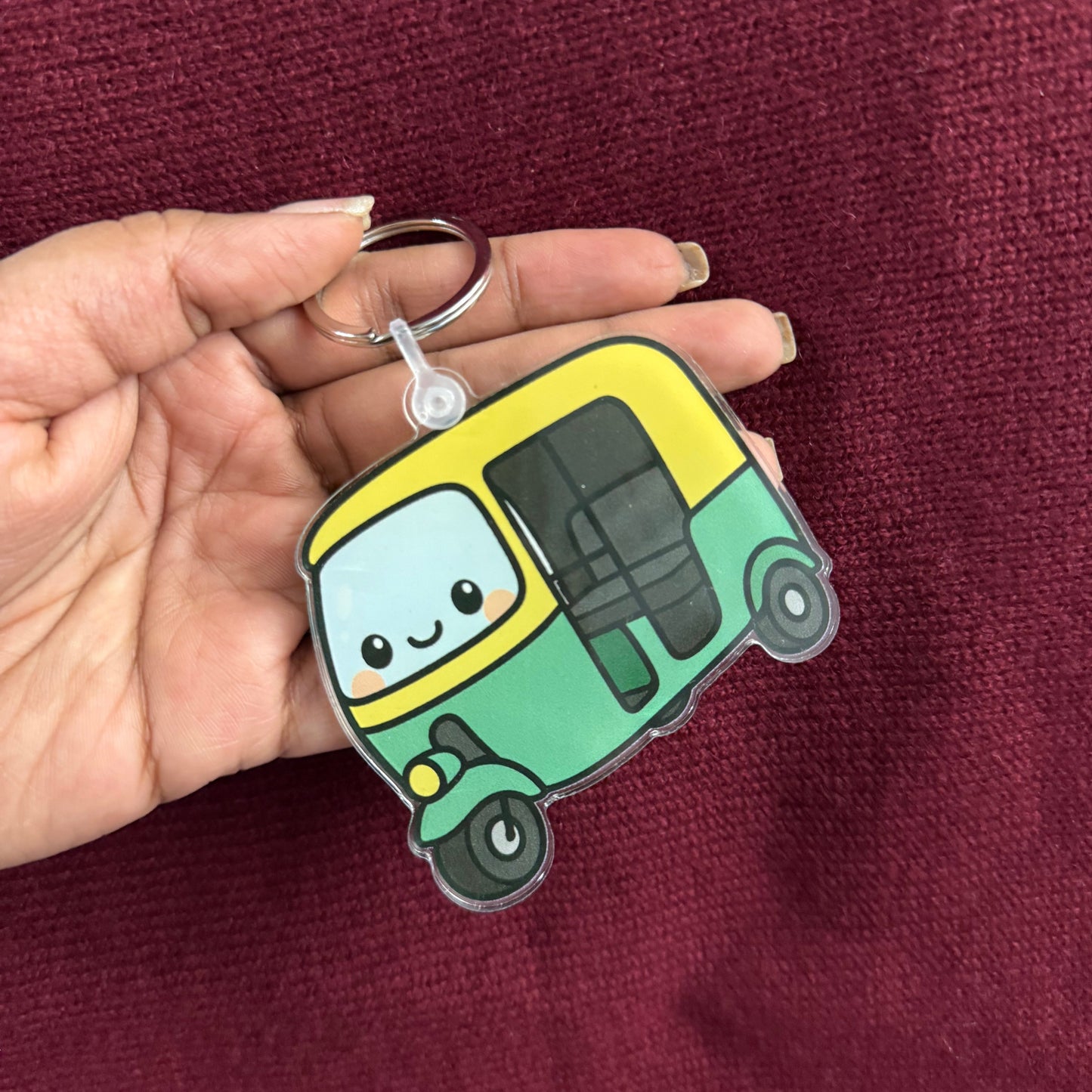 Auto Rickshaw Keychain – SD Exclusive