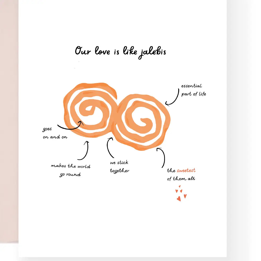 Jalebi Pyar Greeting Card