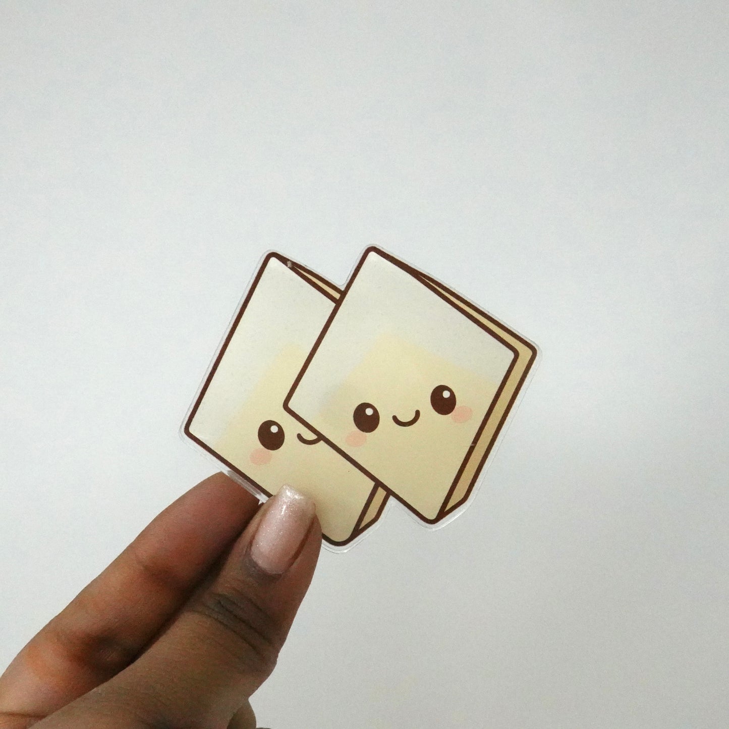 Kaju Katli Acrylic Magnet – SD Exclusive
