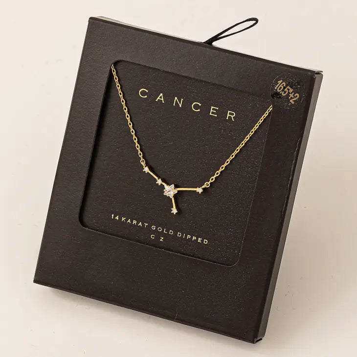 Secret Box Cancer Constellation Necklace