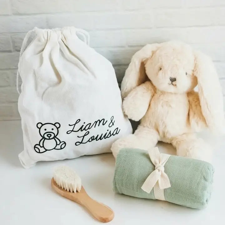 Liam & Louisa™ 3-Piece Snuggle Set - Bea Bunny - Sage Green