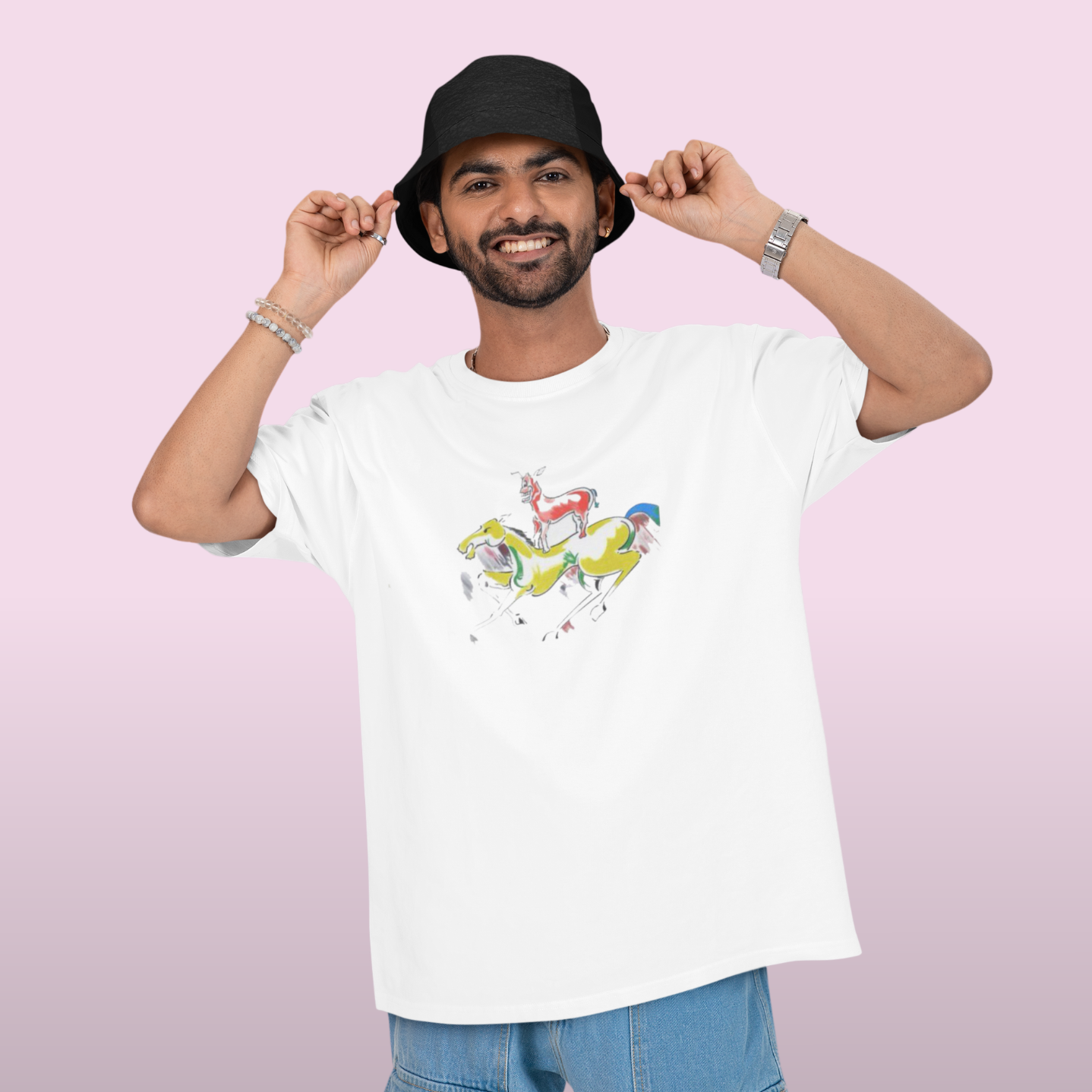 Majnu Bhai Painting Tee