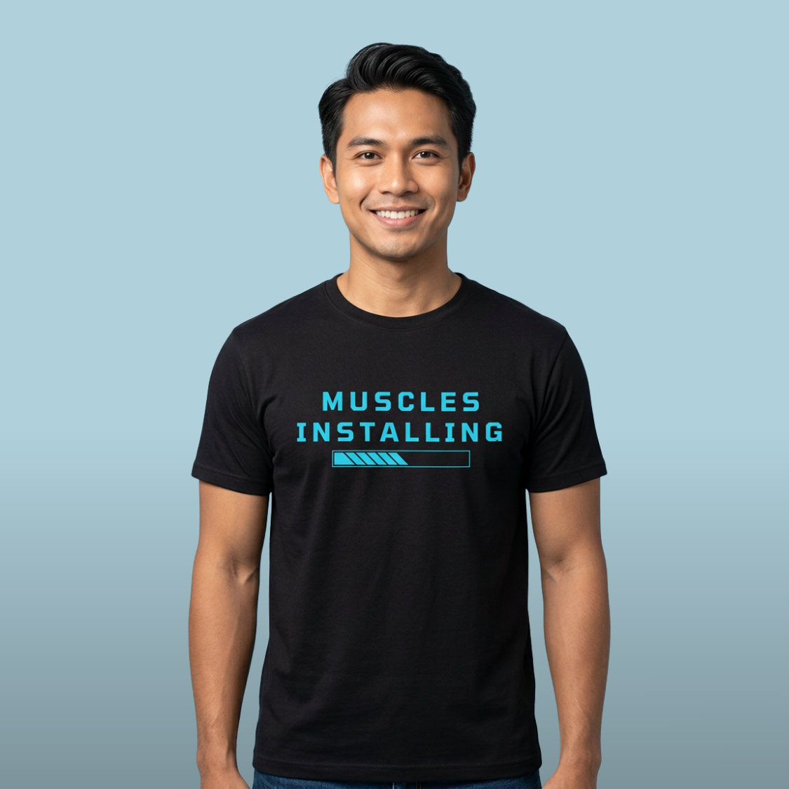 Muscles Installing Tee