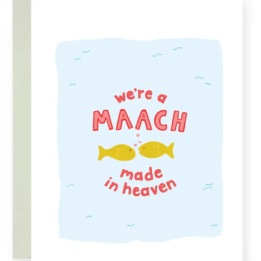 Match Made in Heaven Greeting Card