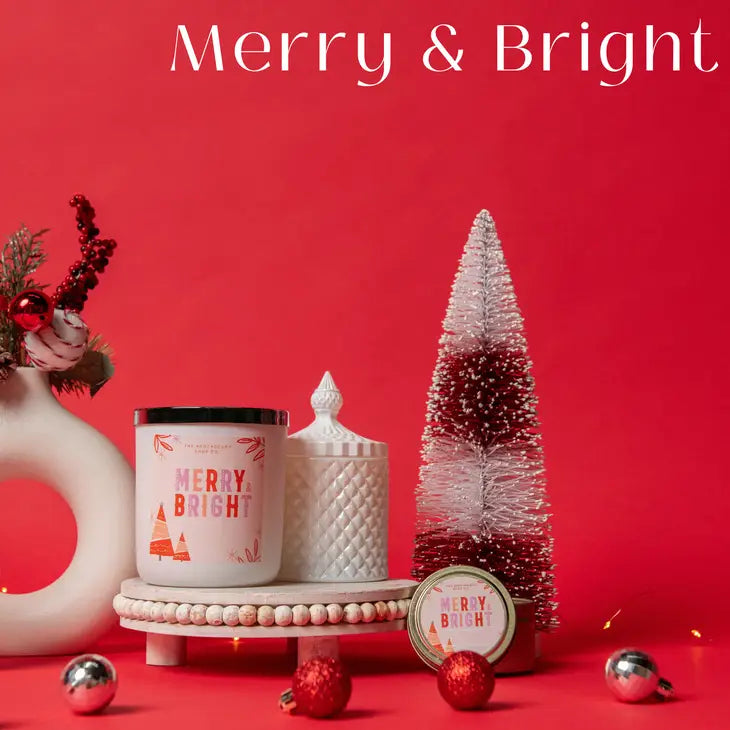 Merry & Bright Soy Wax Candles