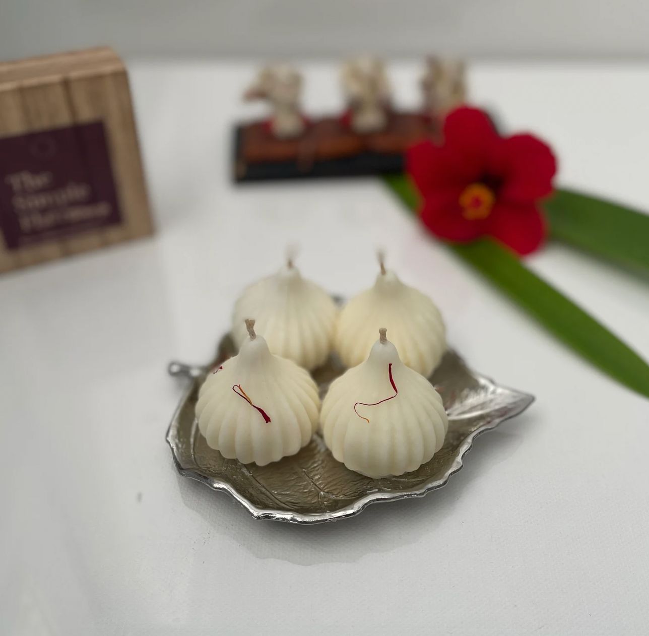 Modak Candle Set of 4