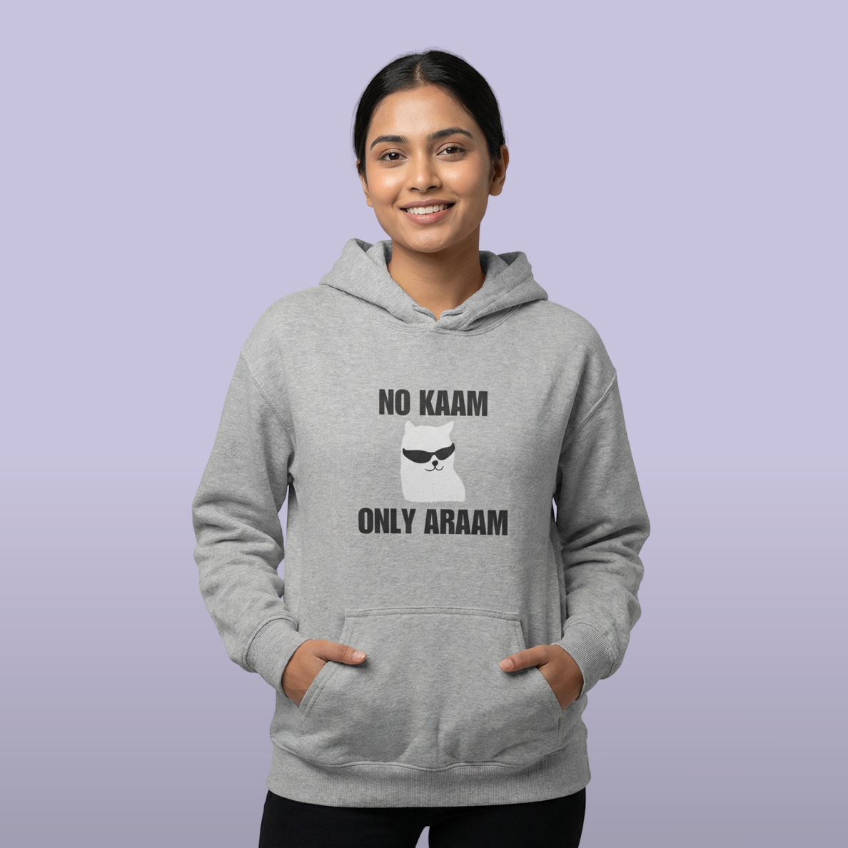 No Kaam Only Araam Hoodie