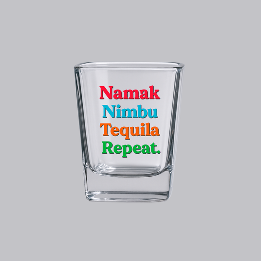 Namak Nimbu Tequila Repeat Shot Glass