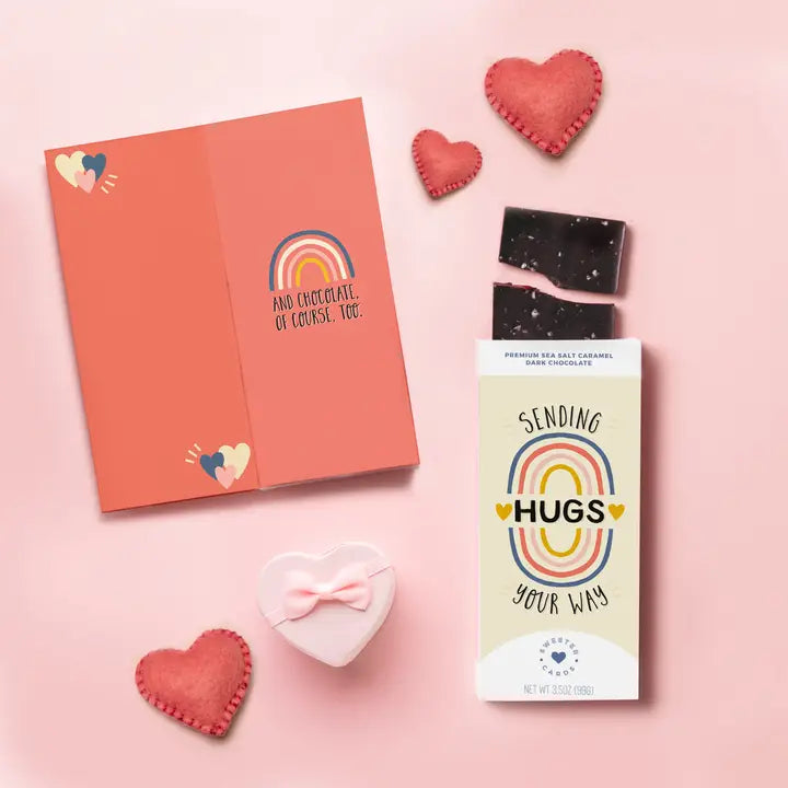 New! Sending Hugs (with Chocolate) Card!