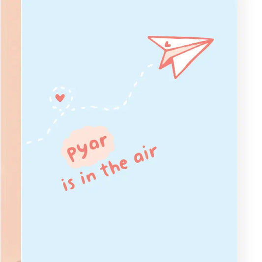 Pyar Is in the Air Greeting Card