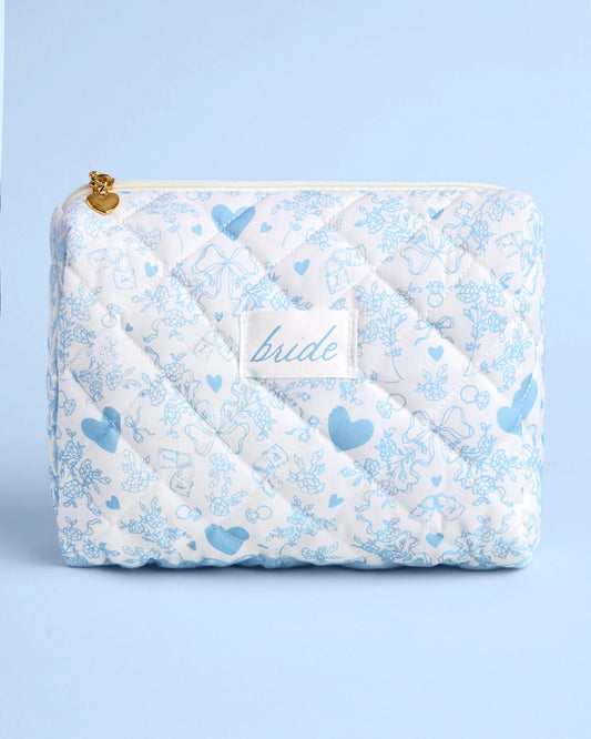 Quilted Cosmetic Bag