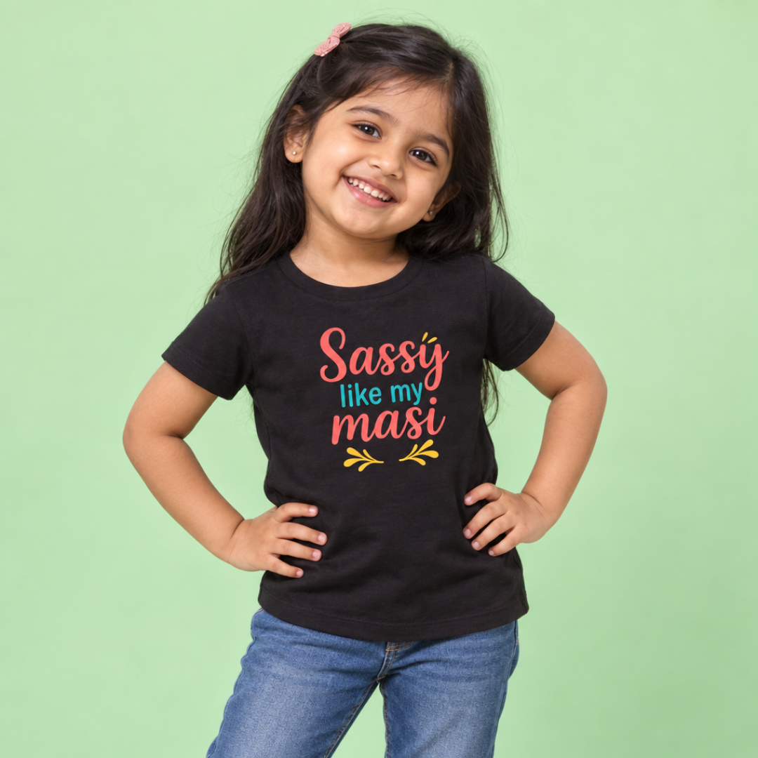 “Sassy Like My Masi” Toddler Shirt