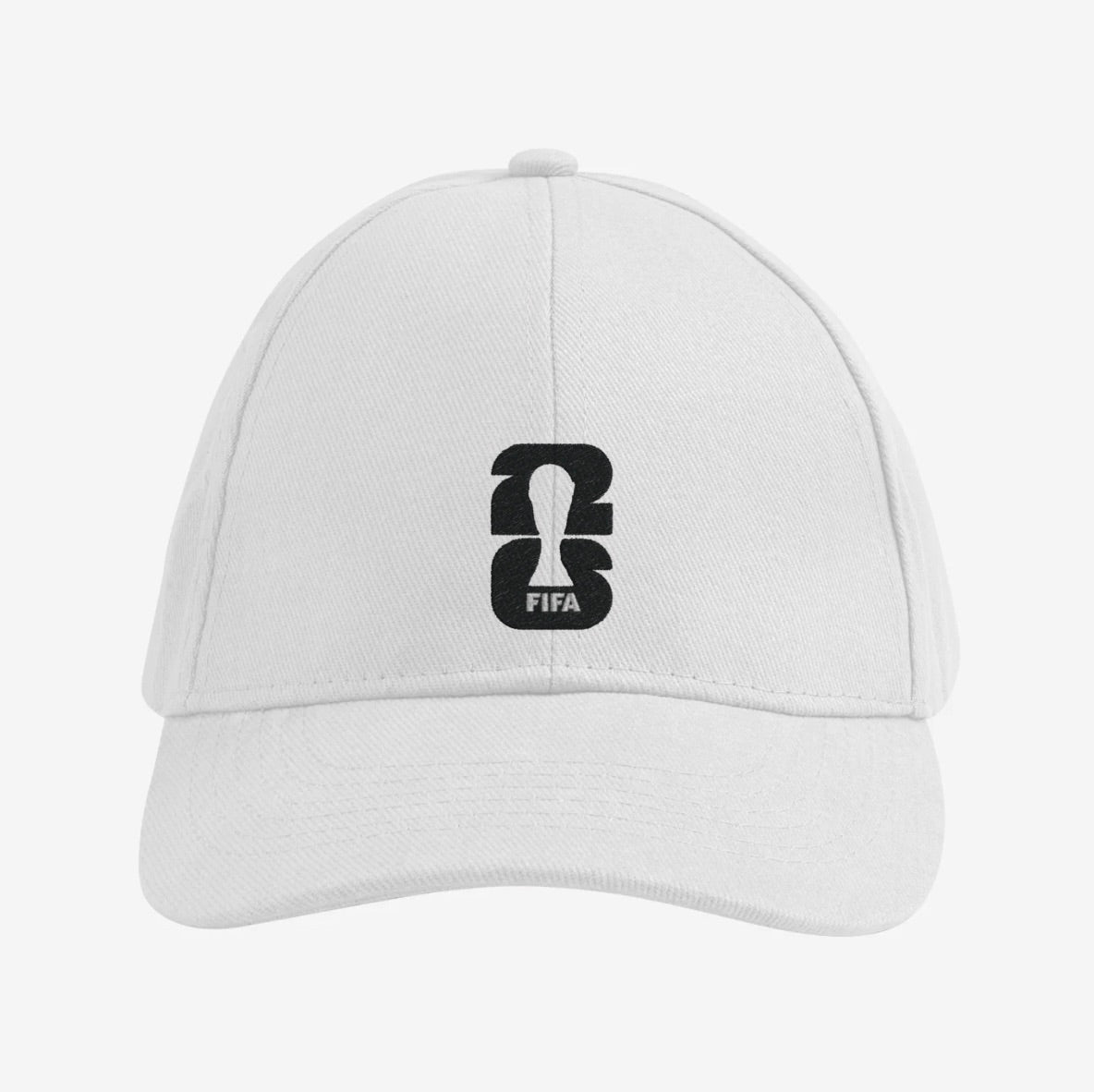 WORLD CUP 2026 Embroidered Cap - White