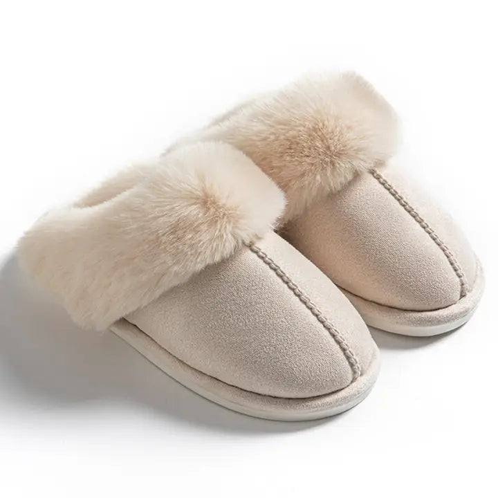 Soft Haven Winter Slippers – Warm Fur Lined House Slippers